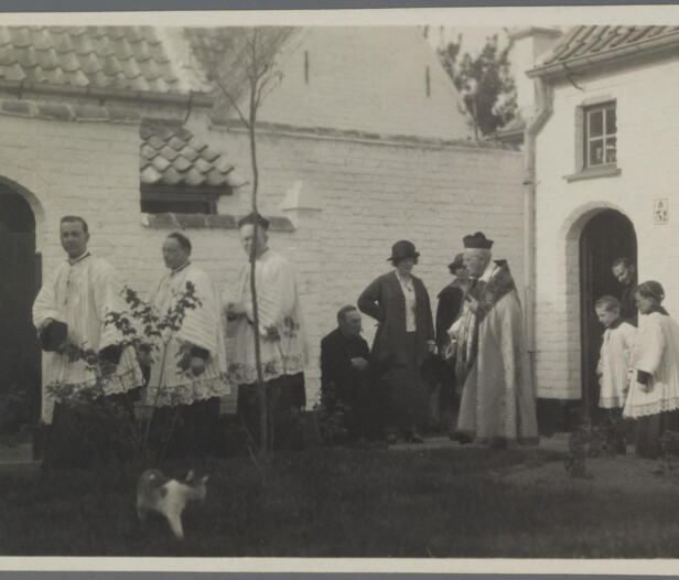 Plechtige inhuldiging in 1924